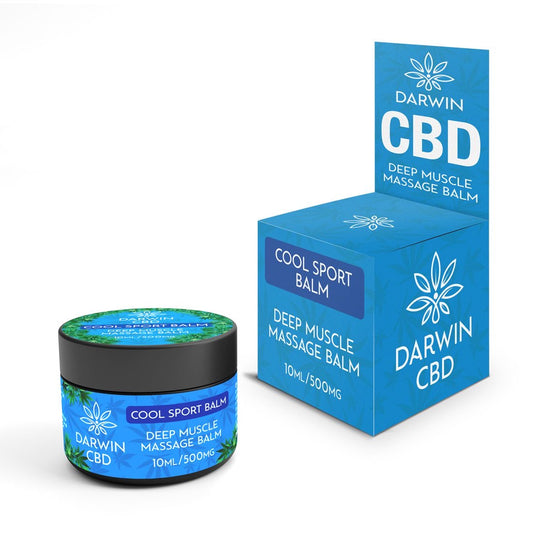 Darwin CBD 500mg Cool Sport Balm - 10ml