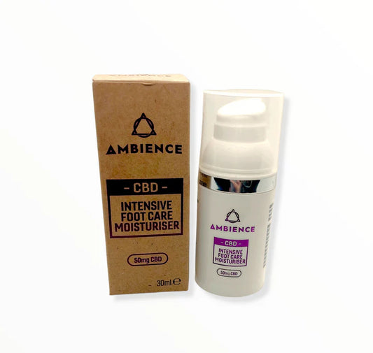 Ambience CBD Infused 50mg CBD Foot Care Moisturiser 30ml