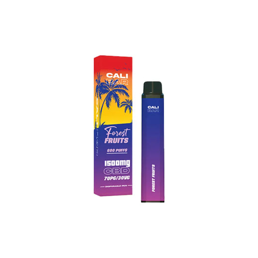 Cali Co 1500mg CBD Disposable Vape - 3000 puffs - Forest Fruit