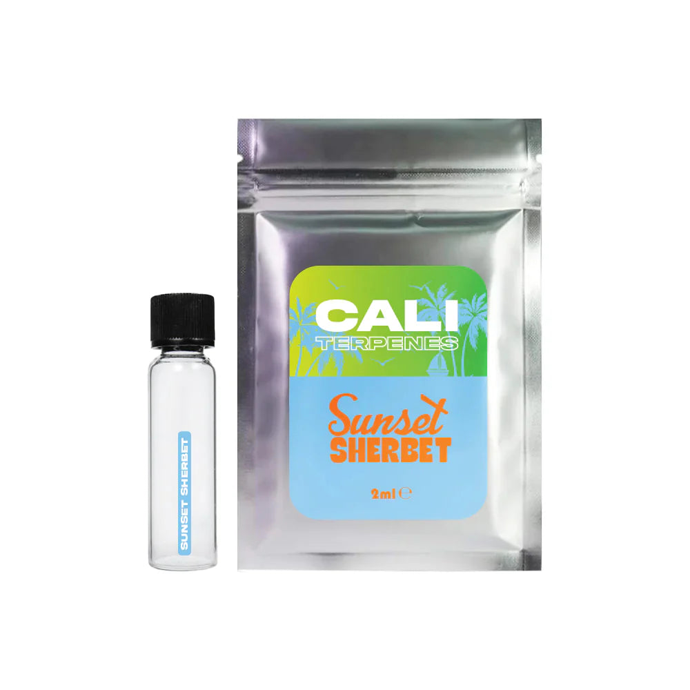 CALI TERPENES Premium USA Grown Terpene Extracts - 2ml - Sunset Sherbert