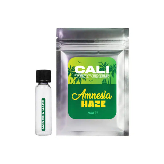 CALI TERPENES Premium USA Grown Terpene Extracts - 2ml - Amnesia Haze