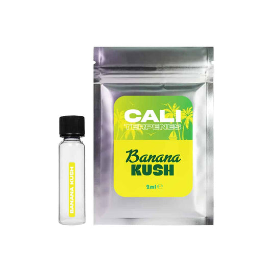 CALI TERPENES Premium USA Grown Terpene Extracts - 2ml  Banana Kush