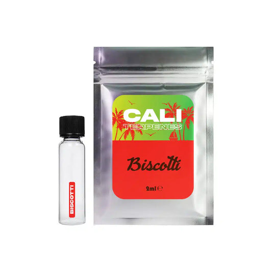 CALI TERPENES Premium USA Grown Terpene Extracts - 2ml - Biscotti