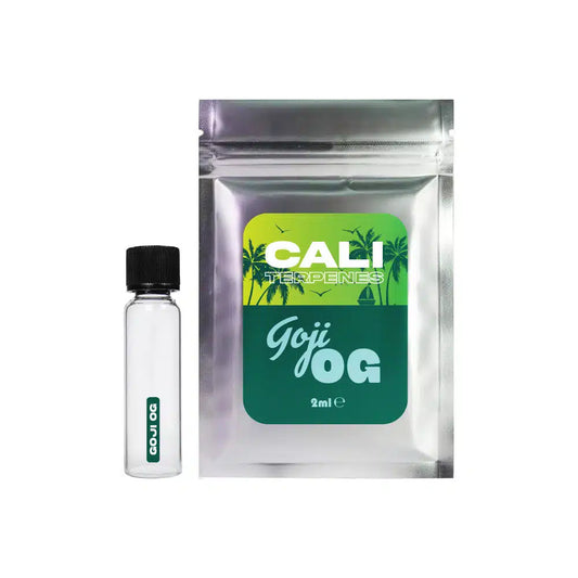 CALI TERPENES Premium USA Grown Terpene Extracts - 2ml - Goji OG